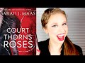 A COURT OF THORNS AND ROSES BY SARAH J MAAS | booktalk with XTINEMAY