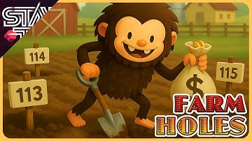 Sneaky Sasquatch 113, 114 and 115 Digging Holes