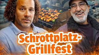 ANGRILLEN auf´m SCHROTTPLATZ! 🍖
