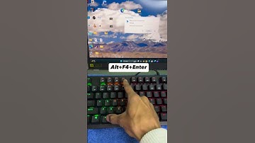 Short Trick: Instantly Shut Down Your Computer with a Simple Key! #youtubeshorts #windowstech