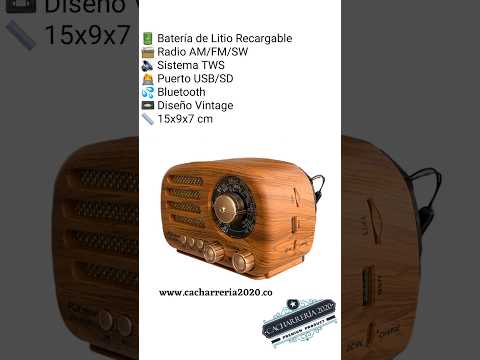 Hermoso 😍Radio Bluetooth