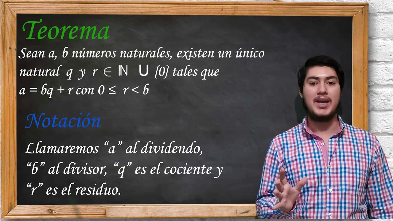 Demostración Algoritmo de la División