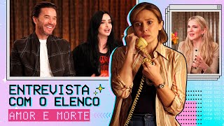 Amor E Morte Entrevista Com Lily Rabe, Krysten Ritten, Tom Pelphrey Love & Death Cast Interview