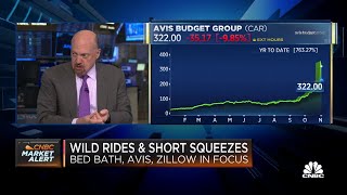 Jim Cramer breaks down surging shares of Avis after big earnings beat