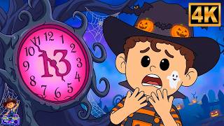 Number 13 Song | Halloween Counting Song for Kids | Little Eddie Nursery Rhymes