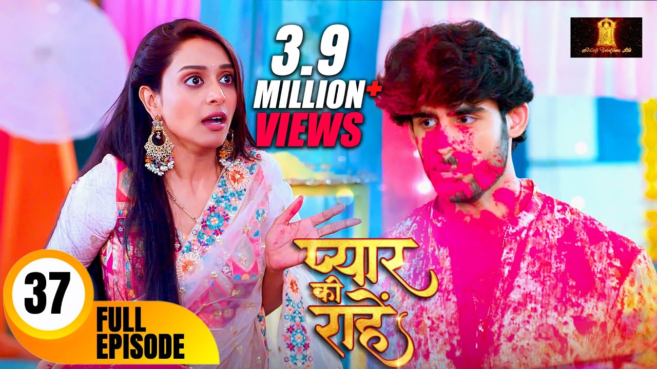 प्रिया ने लगाया रुद्र को रंग | Pyaar Kii Raahein Today's Episode 37 | Dangal TV | Hindi Tv Serial