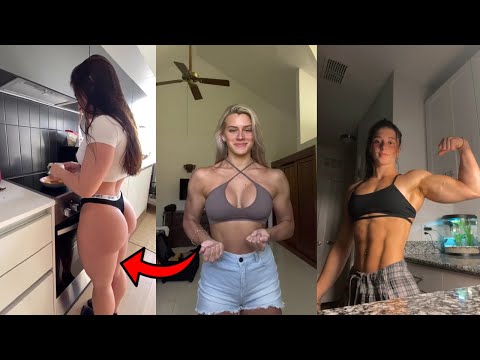The BEST Workout MUSCLE Girls Compilation