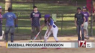 Blind baseball program expansion
