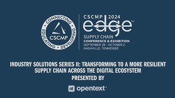 Transforming to a More Resilient Supply Chain Across the Digital Ecosystem