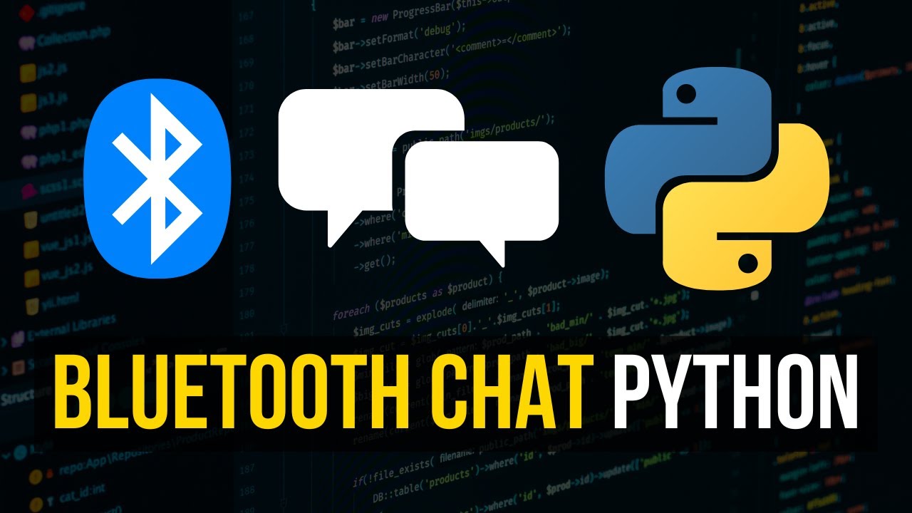 Python bluetooth. Bluetooth chat. Python Merch.