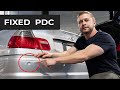 How to make PDC work on a BMW e46 M3 after SMG to Manual swap