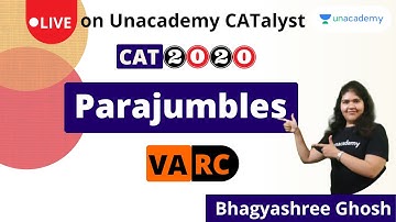 Parajumbles in TITA format for CAT 2020 | With Bhagyashree Ghosh