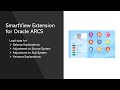 New SmartView Extension for Oracle Account Reconciliation: Load Data using Excel