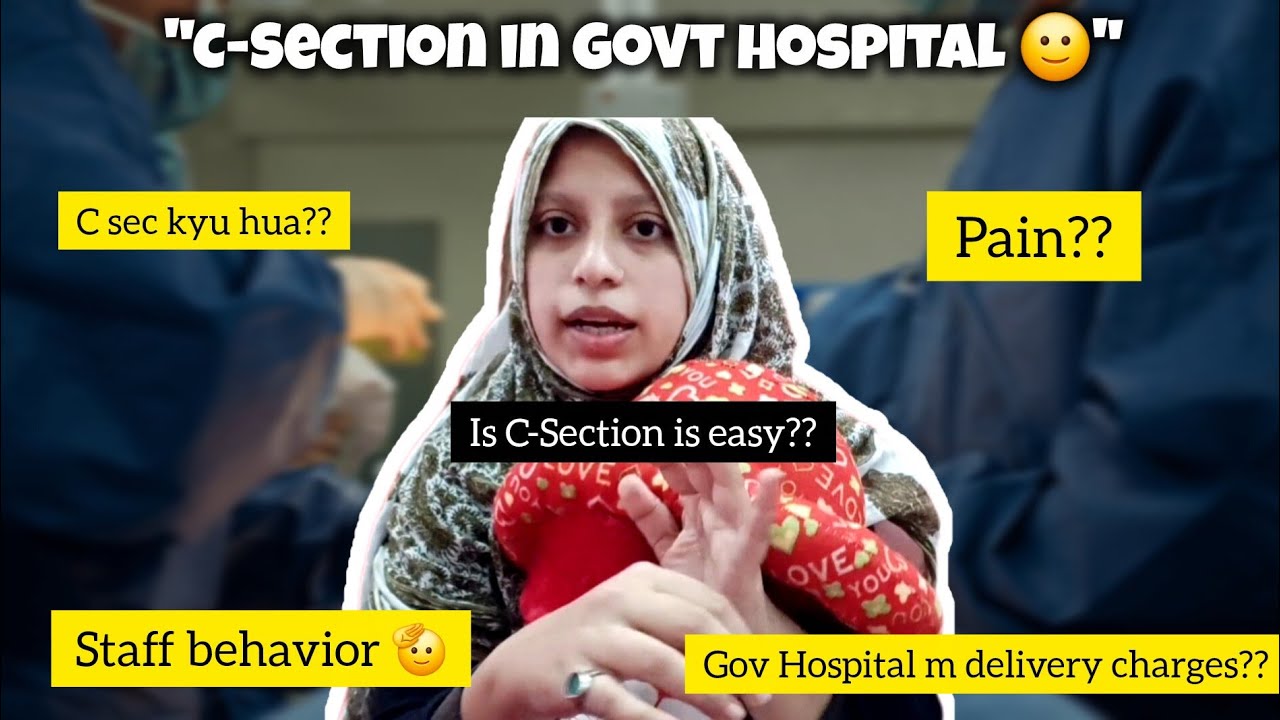My C-Section Story in a Government Hospital 🏥| Honest Experience🙂