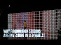 Led wall virtual production studio