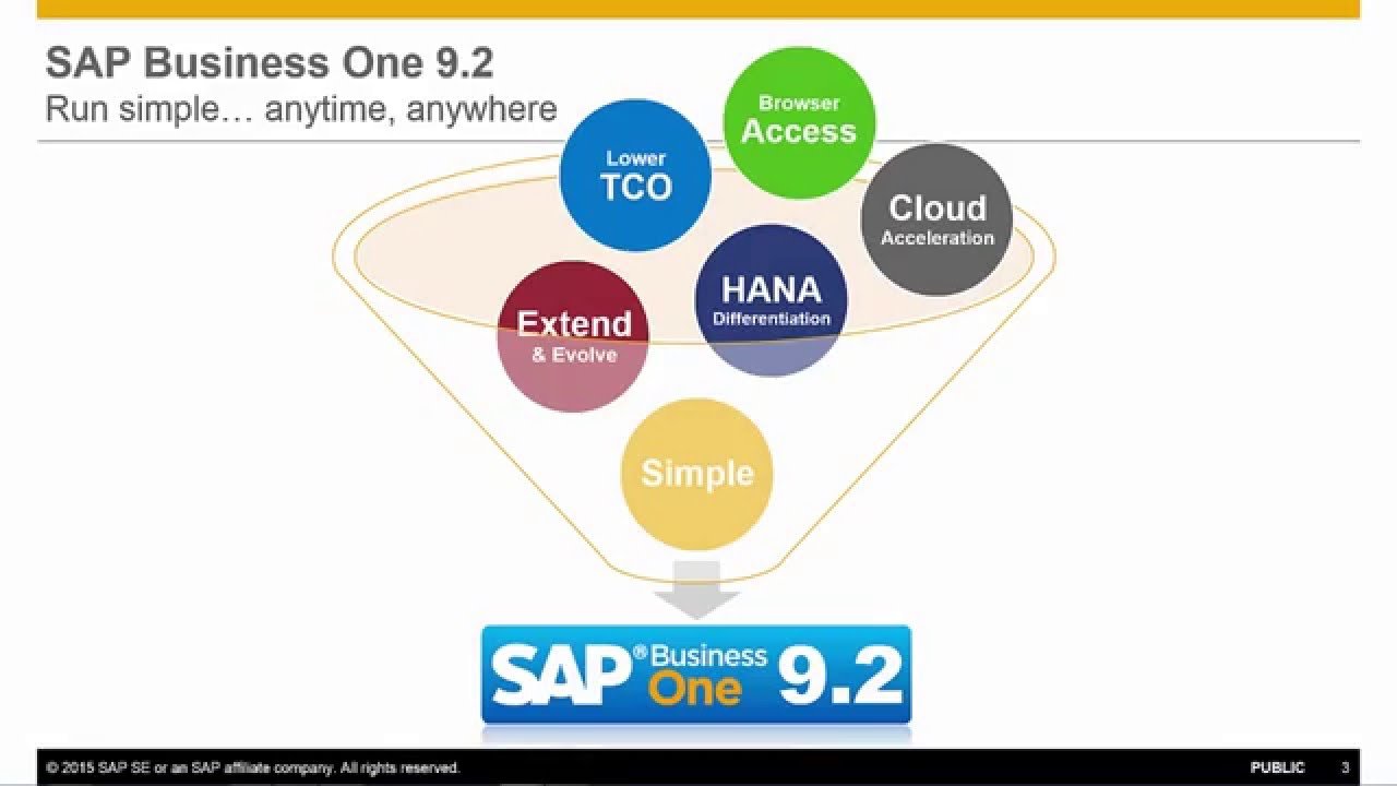 Sap Business One 9 2 License Comparison Chart