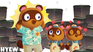 What does Tom Nook do with the things we sell?