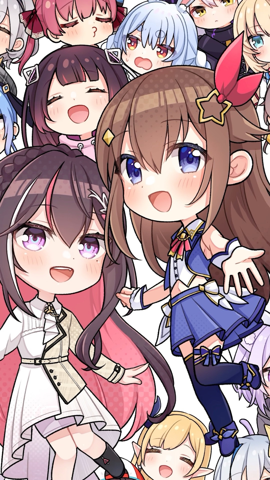 SSSに乗せてホロライブJP ちびキャラ描いてみた！ #shorts - YouTube