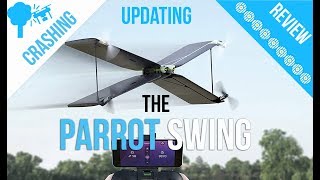 Crashing the VTOL Parrot Swing Drone, Firmware Updates and Review - #ParrotSwing #DroneReview