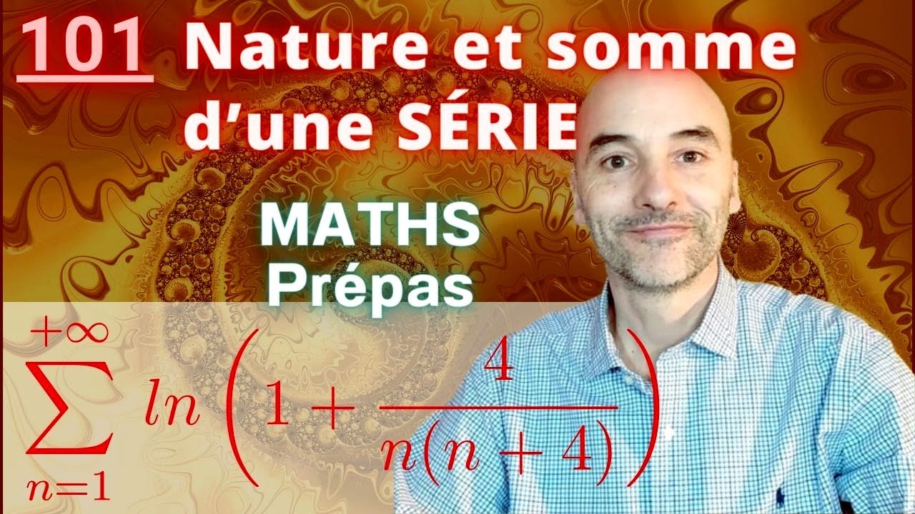 101- Somme d'une série par télescopage - #mathsup