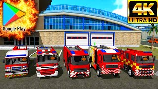 🔥 Fire Engine Simulator | Best Android & iOS Best Fire Engine Games 🚒 screenshot 2