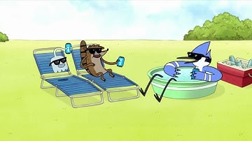 Regular Show - Chillin (Mordecai, Rigby, & Hi Five Ghost)