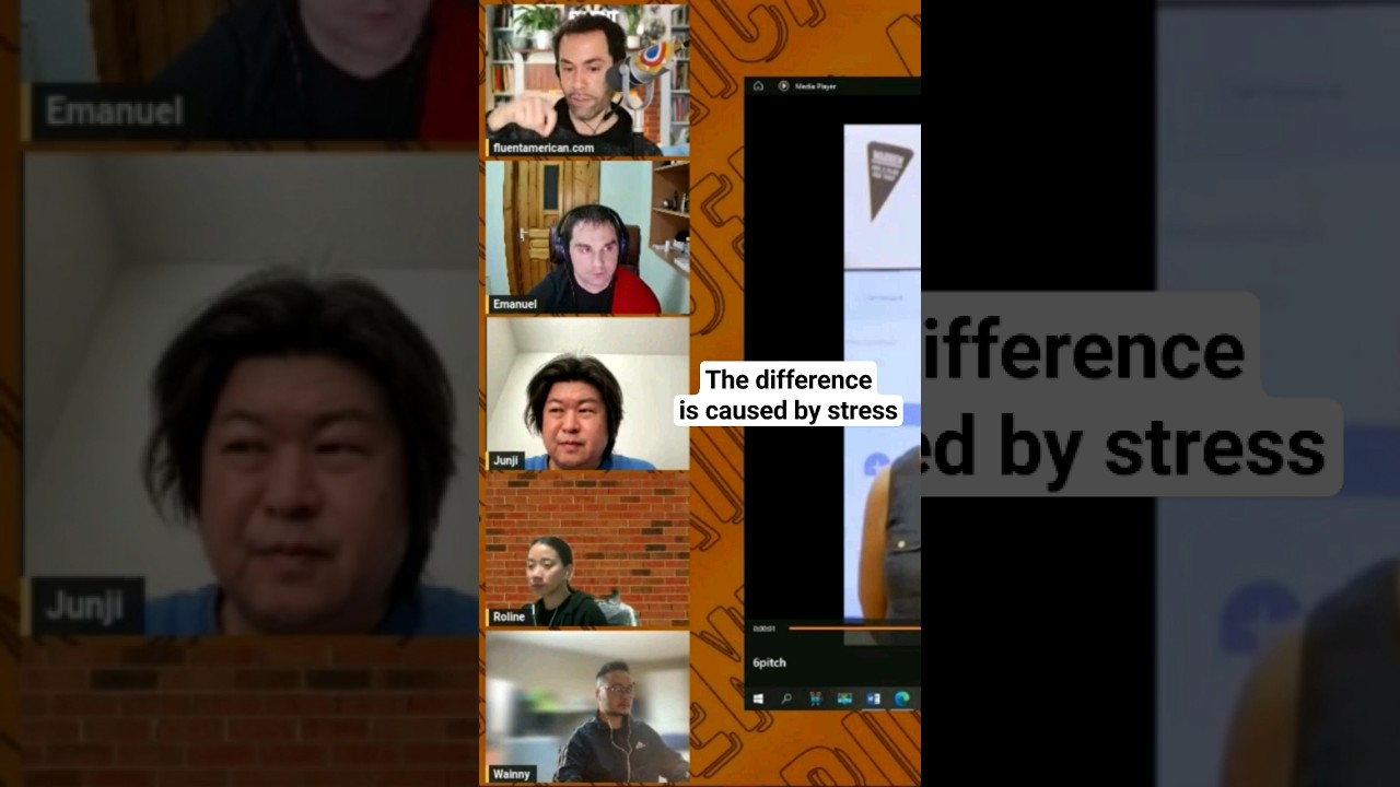 Can't Speak English Without STRESS