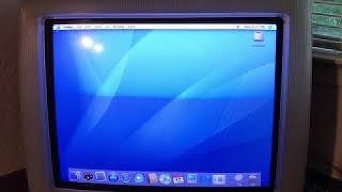 THE IMAC SLOT LOAD 400MHz G3 UPGRADE To A G4 550MHz  PART 3