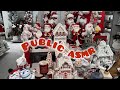 PUBLIC ASMR At Tjmaxx Tapping And Scratching On Christmas Decorations Lots Of Camera Tapping