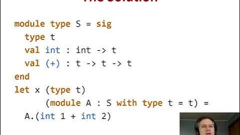 OCaml 2021 - Binary Analysis Platform (BAP). Using Universal Algebra and Tagless-Final Style