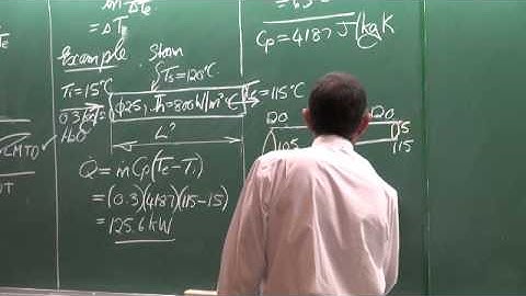 Lecture 31 (2014). Internal forced convection (5 of 8)