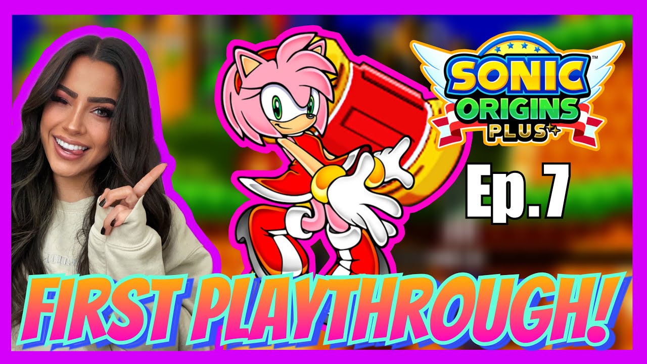 Ep.7 Sonic CD Amy Rose Playthrough: PALMTREE PANIC - YouTube
