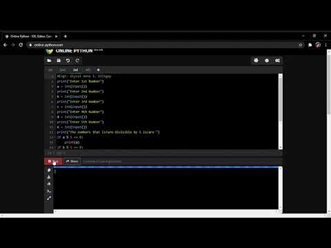 Online Python   IDE, Editor, Compiler, Interpreter   Google Chrome 2021 03 13 22 41 16