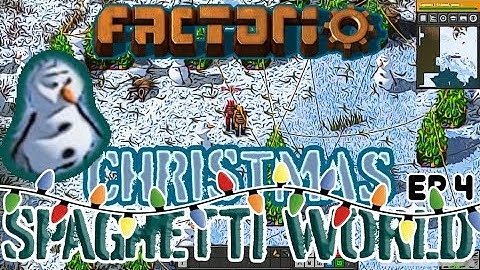 FACTORIO SPAGHETTI-WORLD with JD Plays & Poober | Christmas Takes Over - Episode 4 @JDPlays