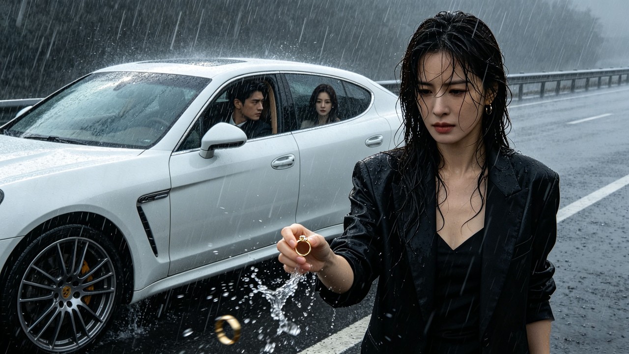為了別的女人把未婚妻扔在暴雨中，她扔了手中的戒指離他而去，他悔不當初！