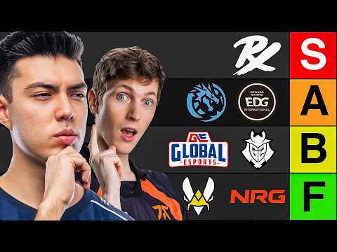 Ranking Every VCT London Team ft. Boaster