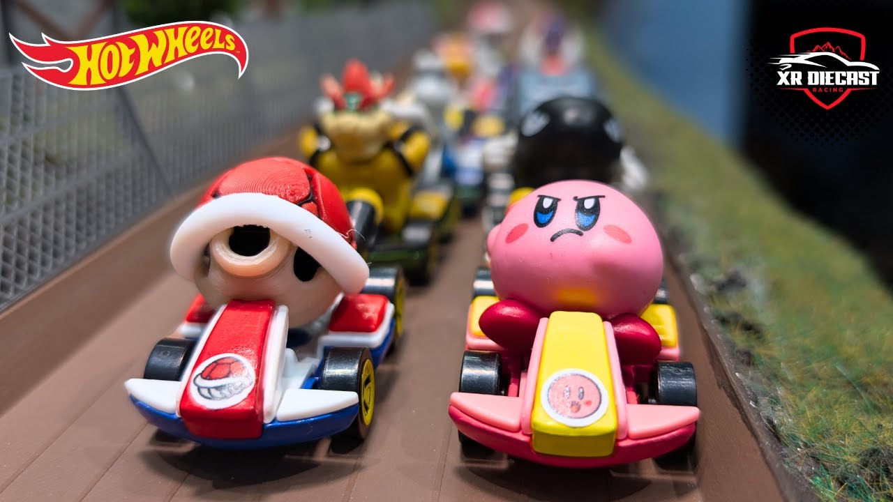 Турнир по литью под давлением MARIO KART Hot Wheels 2025 + специальный приглашенный гонщик!