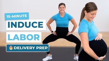 15-Minute Labor Inducing Workout (Prepare for Labor and Delivery!)