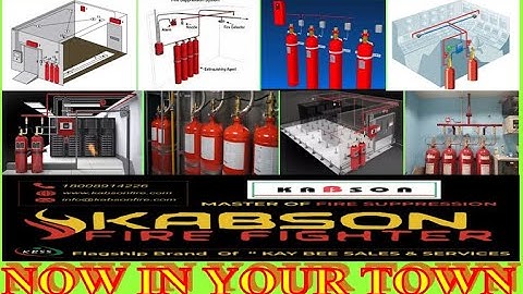 “KABSON”- HFC-227ea (FM-200) FIRE SUPPRESSION SYSTEM (TOTAL FLOODING SYSTEM)