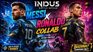Ronaldo x Messi Fifa world 2026 New collab || indus battle royale Gameplay #2 #ronaldo #messi #game