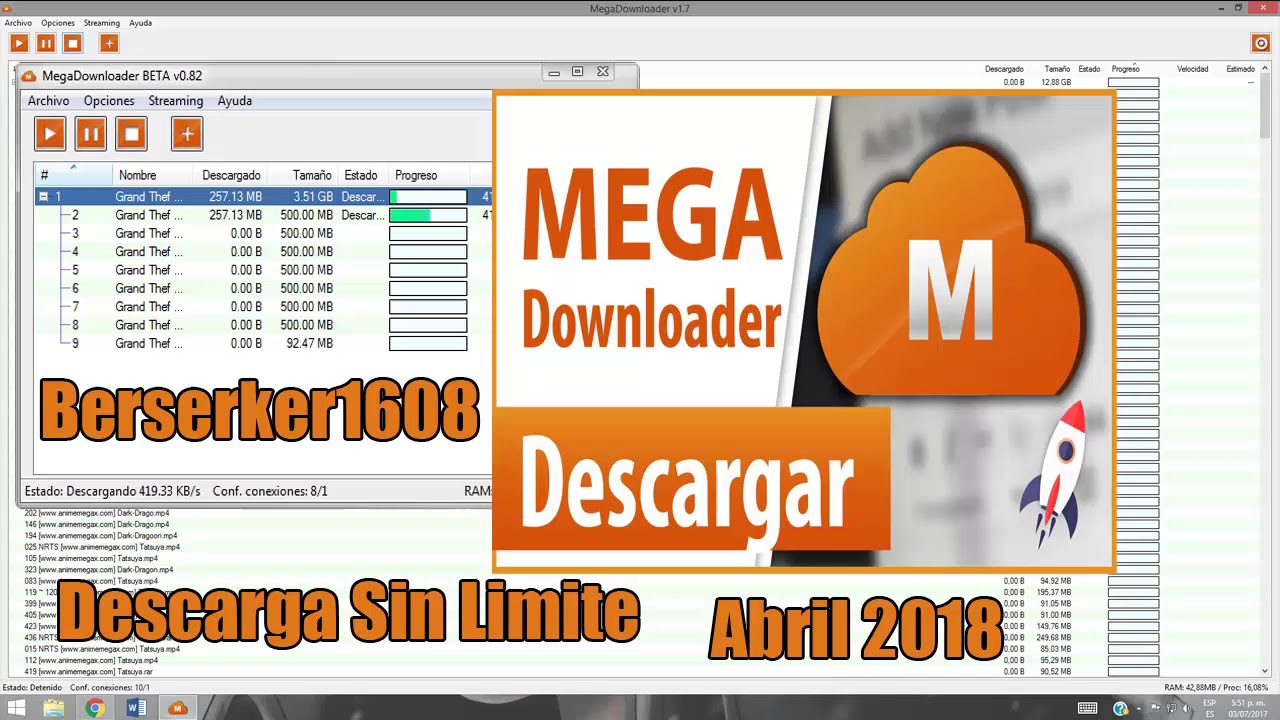 Descargar De Mega Sin Limites Abril 2018 Link Mediafire Youtube