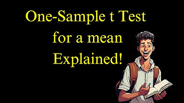 How to Perform a One-Sample t Test for a Population Mean | AP Stats Tutorial