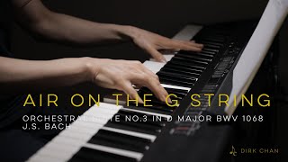 Bach Air On The G String Piano (Orchestral Suite No.3 in D Major BWV 1068) - Arranged for Solo Piano