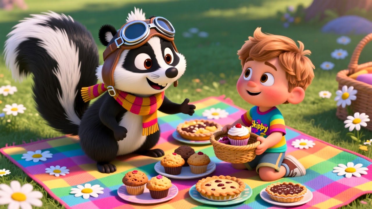 Helicopter at Picnic Hill 🚁🌳 | Fun Learning Adventure for Kids | Preschool Educational Video