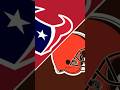 TEXANS WIN AFC SOUTH!!! Texans vs. Browns Wild Card Matchup #shorts #texans