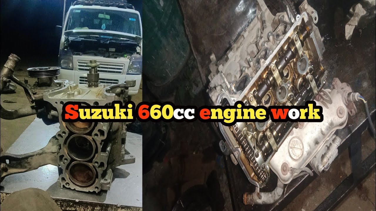 Suzuki 660cc engine work #viralvideo #video - YouTube