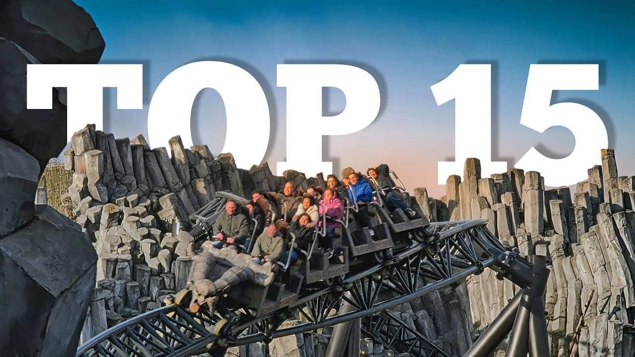 DIE 15 BESTEN ACHTERBAHNEN die ICH bis jetzt GEFAHREN bin!