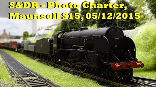 00 Gauge Model Railway - S&DR - S15 Demonstration Goods Train, 05/12/2015