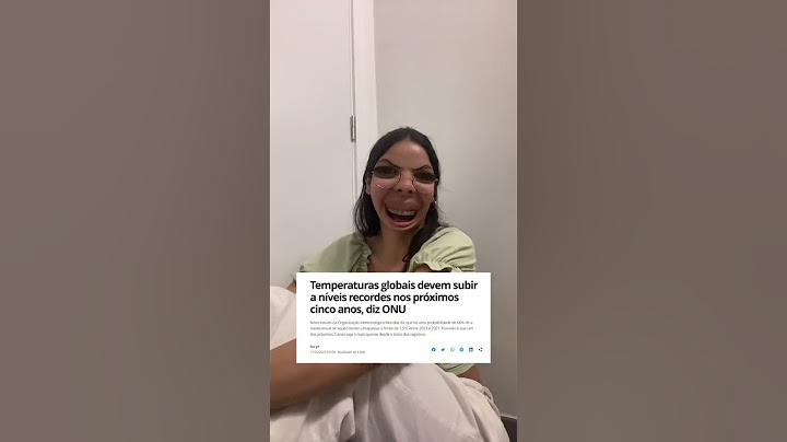 Quando eu paro para ler as notícias sobre as mudanças climáticas... #shorts