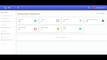 Student Attendance Management System PHP Project with Source Code